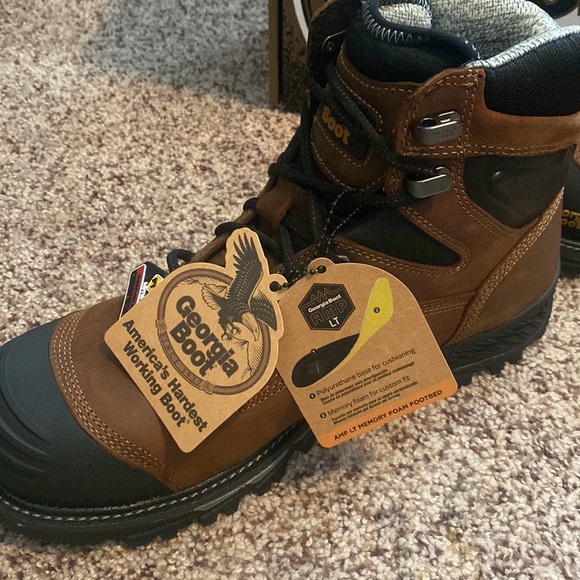 ★NWT★ GEORGIA BOOT - Rumbler, Men’s Work Boot - GB00284 - Size 10 - Picture 3 of 8